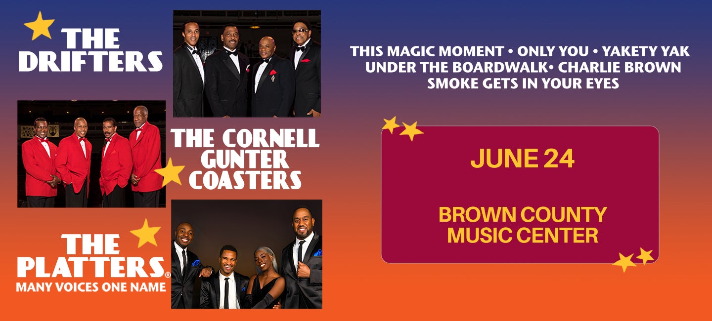 The Drifters, The Platters and The Cornell Gunter Coasters