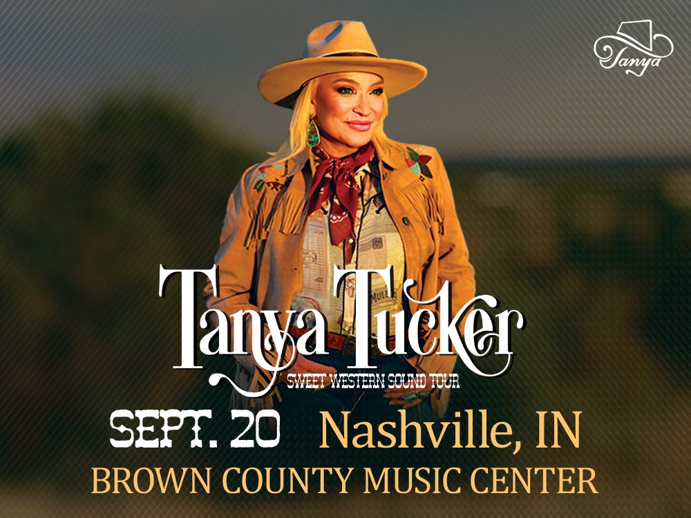 Tanya Tucker Sweet Western Sound Tour Brown County Music Center