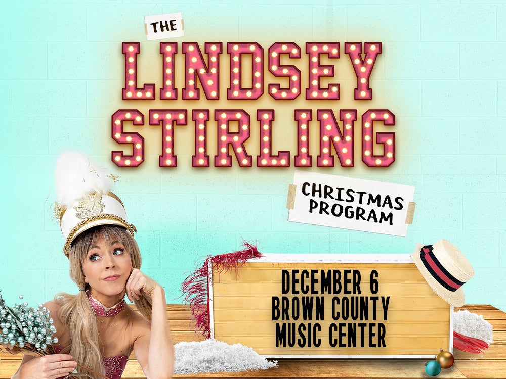 Lindsey Stirling Christmas Program 2021 Brown County Music Center
